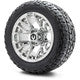 MODZ® 12" Matrix Chrome Wheels & Off-Road Tires Combo