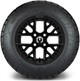 MODZ® 12" Matrix Matte Black Wheels & Off-Road Tires Combo