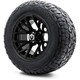 MODZ® 12" Matrix Matte Black Wheels & Off-Road Tires Combo