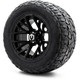 MODZ® 12" Matrix Matte Black Wheels & Off-Road Tires Combo