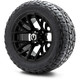 MODZ® 12" Matrix Matte Black Wheels & Off-Road Tires Combo