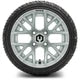 MODZ 12" Matrix Silver Wheels & Street Tires Combo