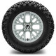 MODZ® 12" Matrix Silver Wheels & Off-Road Tires Combo