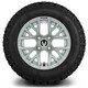 MODZ® 12" Matrix Silver Wheels & Off-Road Tires Combo