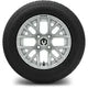 MODZ 12" Matrix Silver Wheels & Street Tires Combo