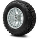 MODZ® 12" Matrix Silver Wheels & Off-Road Tires Combo