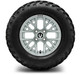 MODZ® 12" Matrix Silver Wheels & Off-Road Tires Combo
