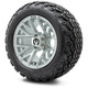 MODZ® 12" Matrix Silver Wheels & Off-Road Tires Combo