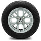 MODZ® 12" Matrix Silver Wheels & Off-Road Tires Combo