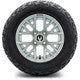 MODZ® 12" Matrix Silver Wheels & Off-Road Tires Combo
