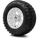 MODZ® 12" Matrix Glossy White Wheels & Off-Road Tires Combo