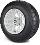 MODZ® 12" Matrix Glossy White Wheels & Off-Road Tires Combo