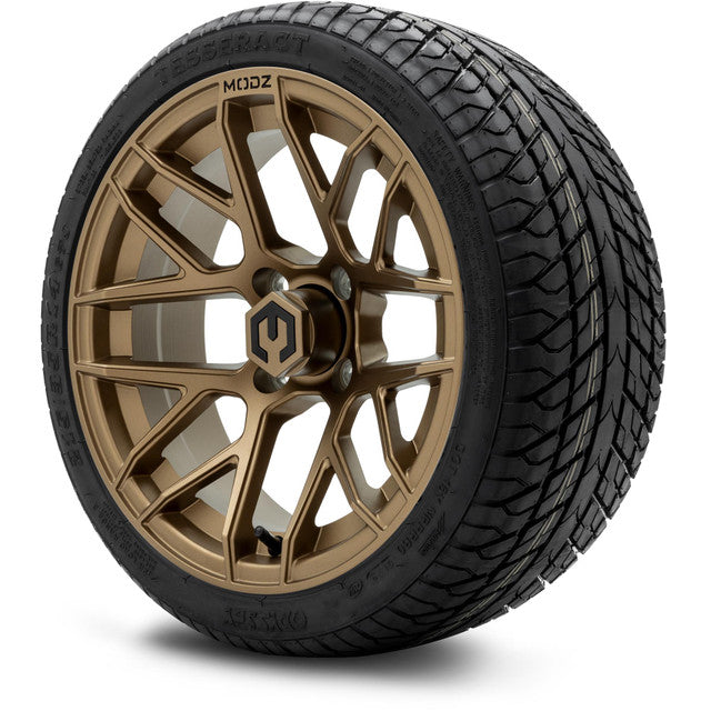 MODZ 14' Matrix Bronze - Tire and Wheel Combo