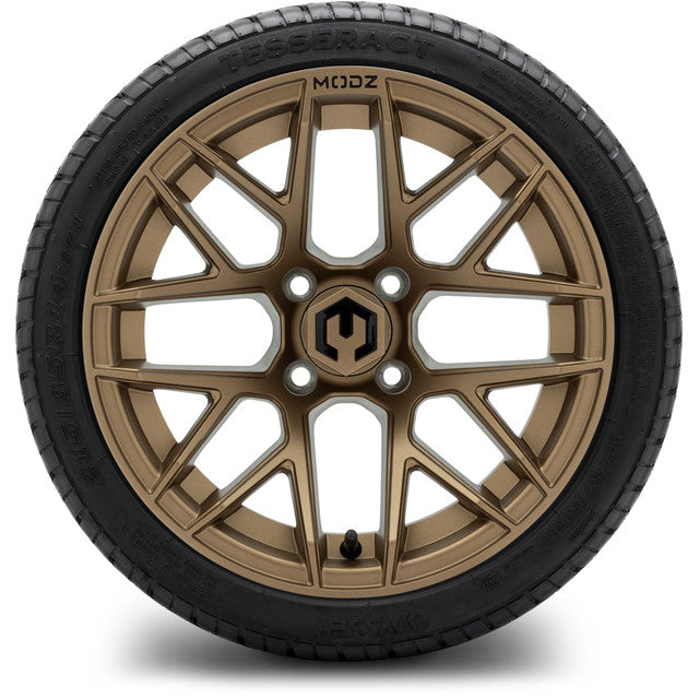 MODZ 14' Matrix Bronze - Tire and Wheel Combo