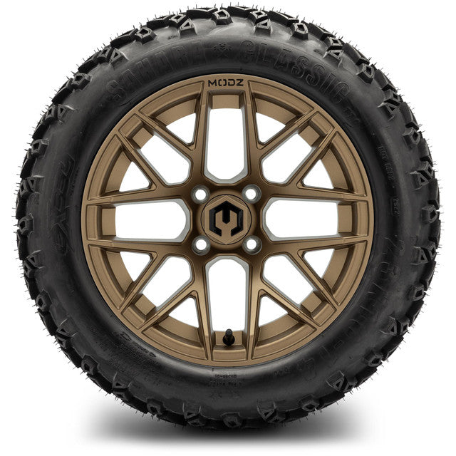 MODZ 14' Matrix Bronze - Tire and Wheel Combo