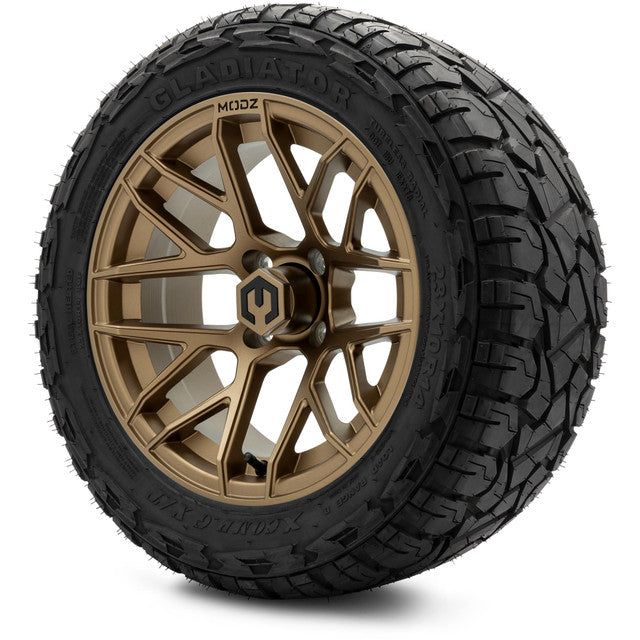 MODZ 14' Matrix Bronze - Tire and Wheel Combo