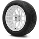 MODZ® 15' Matrix Glossy White Wheels and Street Tires Combo
