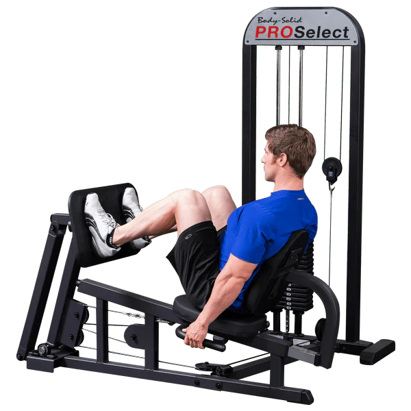 BODY-SOLID GLP-STK PRO-SELECT LEG & CALF PRESS MACHINE