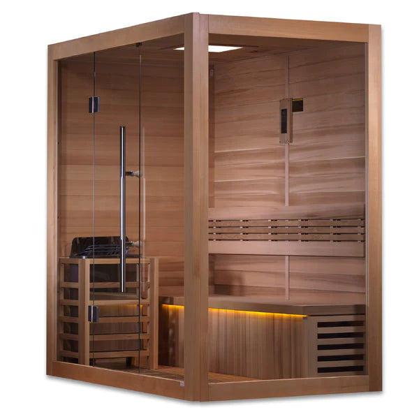 Golden Designs "Forssa" 3-4 Person Traditional Indoor Sauna (GDI-7203-01)