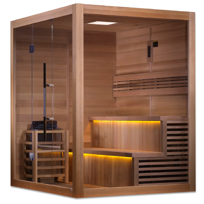Golden Designs "Kuusamo" 6 Person Traditional Indoor Sauna (GDI-7206-01)