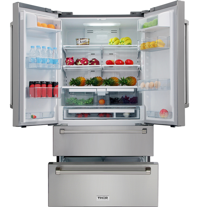 Thor Kitchen 36 Inch Professional Refrigerator - HRF3601F