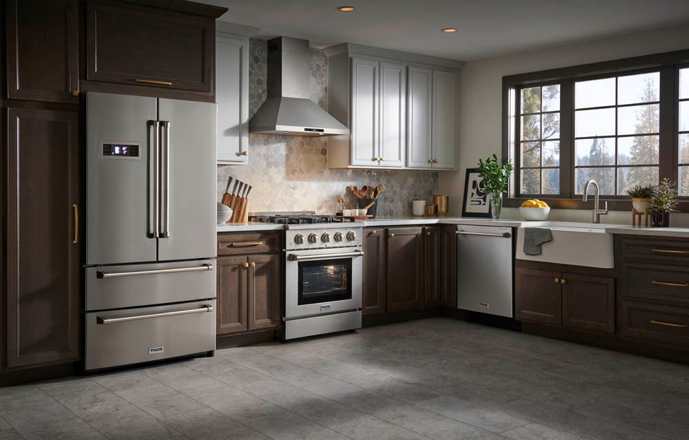 Thor Kitchen 30" Wall Mount Range Hood in Stainless Steel (HRH3007)