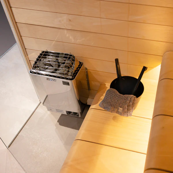 Harvia KIP Series Sauna Heater with Built-In Controls - 3kW, 4.5kW, 6kW, 8kW