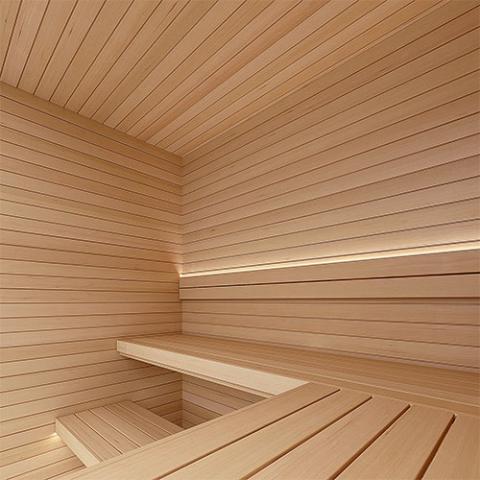 Prosaunas Hemlock 1x4 VG S4SEE Sauna Wood