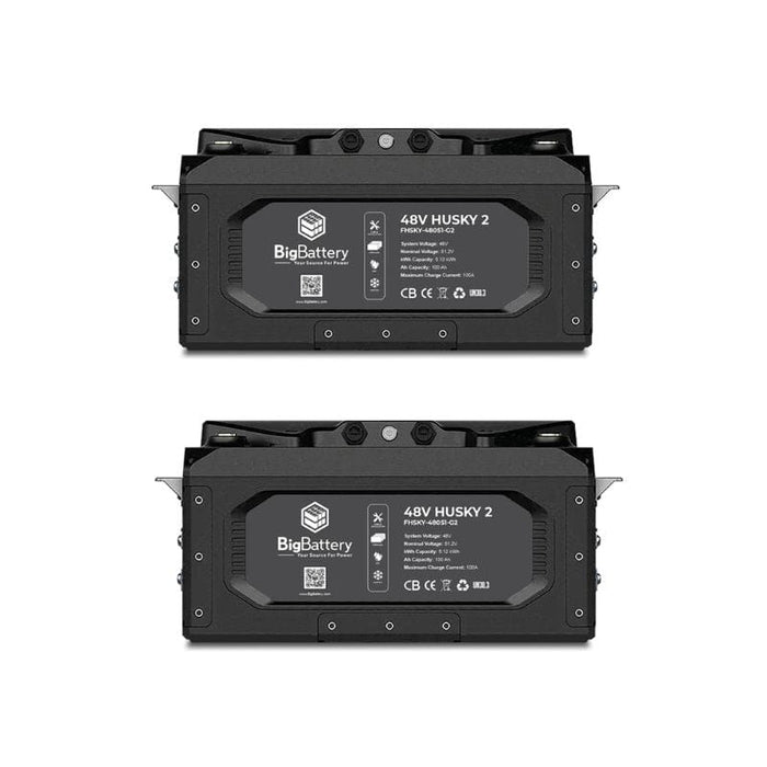 BigBattery [48V] HUSKY 2 – LiFePO4 – 100Ah – 5.12kWh