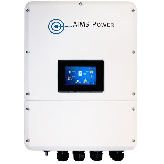AIMS Power Hybrid Inverter Charger - 4.6 kW Power Output 6.9 kW Solar Input