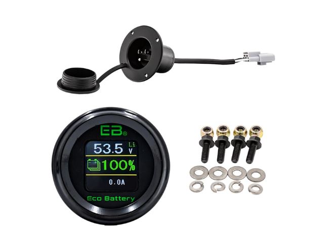 Eco Battery Club Car DS Installation Kit for 38V 105Ah & 51V 60Ah LiFePO4 Lithium Battery