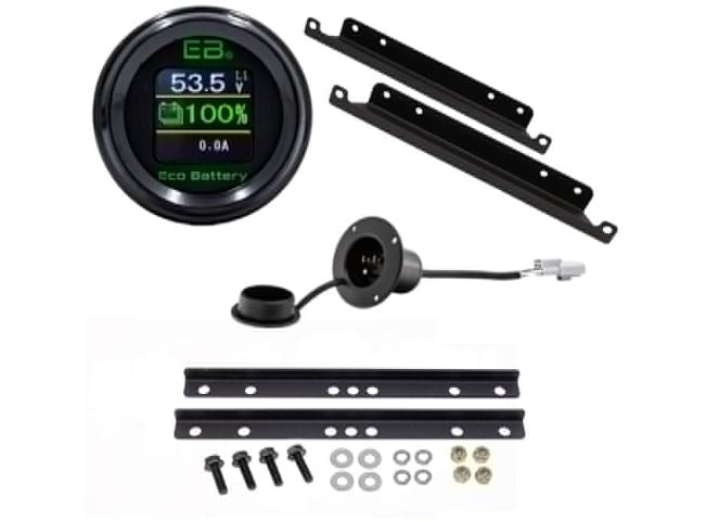 Eco Battery Club Car DS H-Frame Installation Kit for 70V 105Ah LiFePO4 Lithium Battery