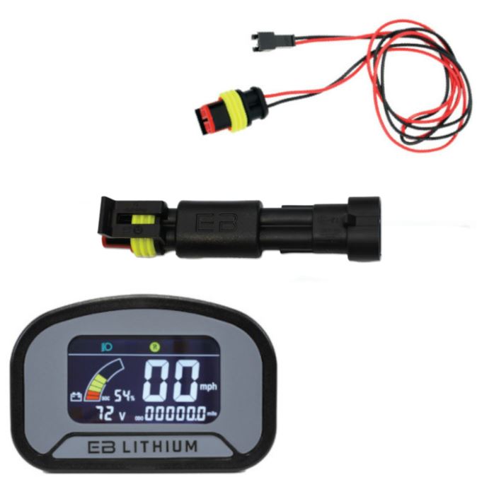Eco Battery Advanced EV / LV Tong Installation Kit for 51V 105Ah "Thru Hole" LiFePO4 Lithium Battery