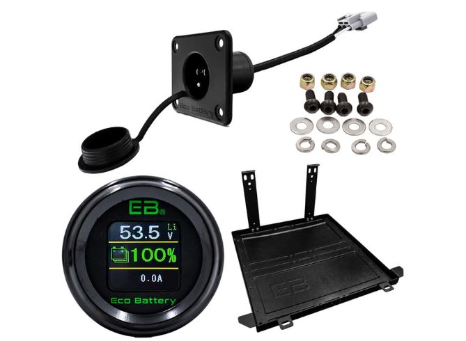 Eco Battery Navitas Chassis Installation Kit for 70V 105Ah LiFePO4 Lithium Battery