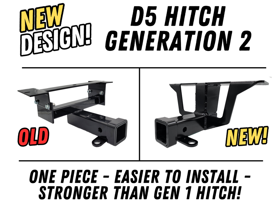 Evolution D5 Rear 2" Hitch Receiver