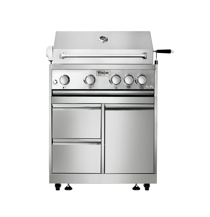 Thor Kitchen 32" Outdoor Kitchen Gas BBQ Grill (MK04SS304)