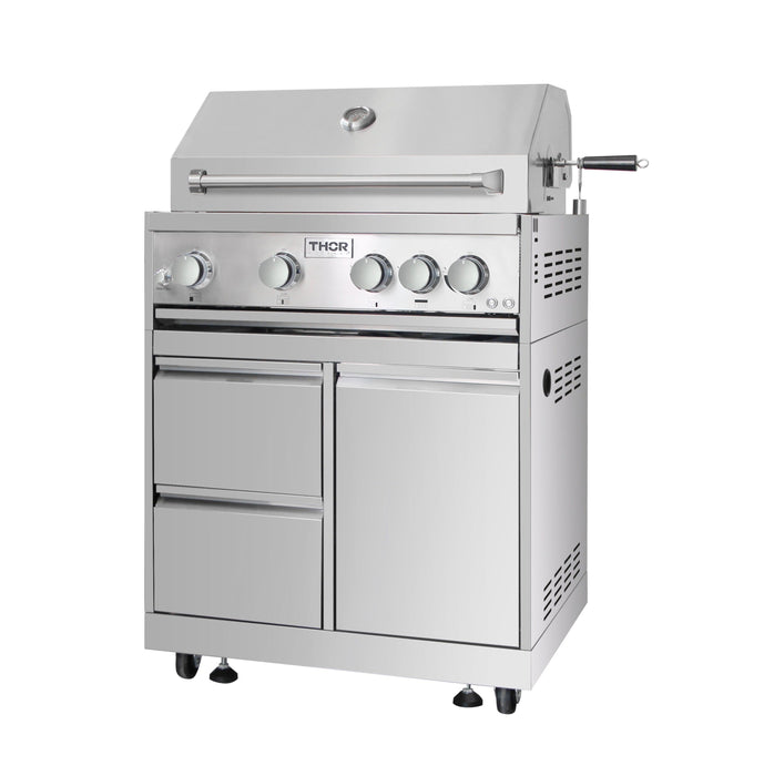 Thor Kitchen 32" Outdoor Kitchen Gas BBQ Grill (MK04SS304)