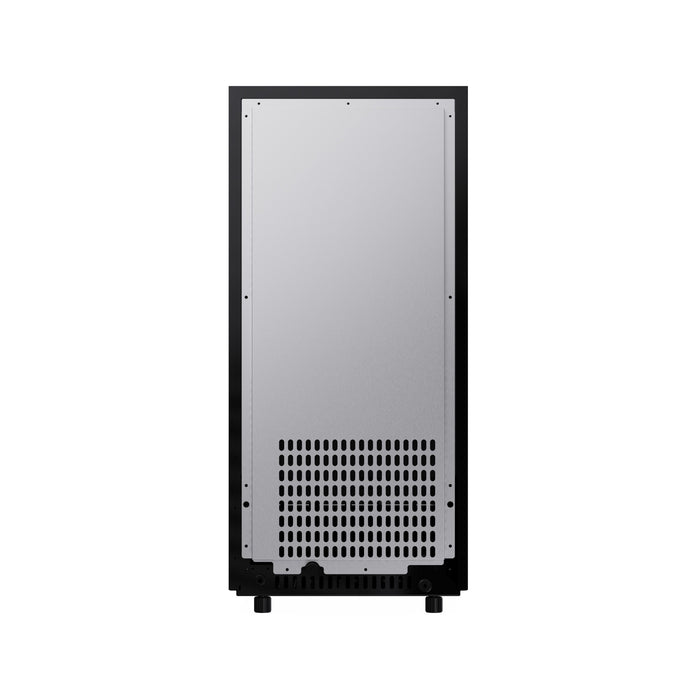 Forno Cristallo 15-Inch Freestanding/Undercounter Cube Ice Maker 79.4 lbs/Day Black with Antique Brass Accent (FIMBI7313-15BLK)