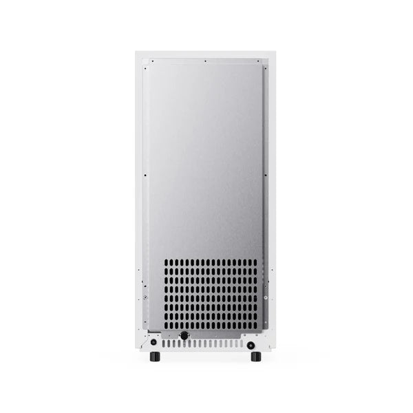 Forno Cristallo 15-Inch Freestanding/Undercounter Cube Ice Maker 79.4 lbs/Day - Stainless Steel, Black and White (FIMBI7313-15S)