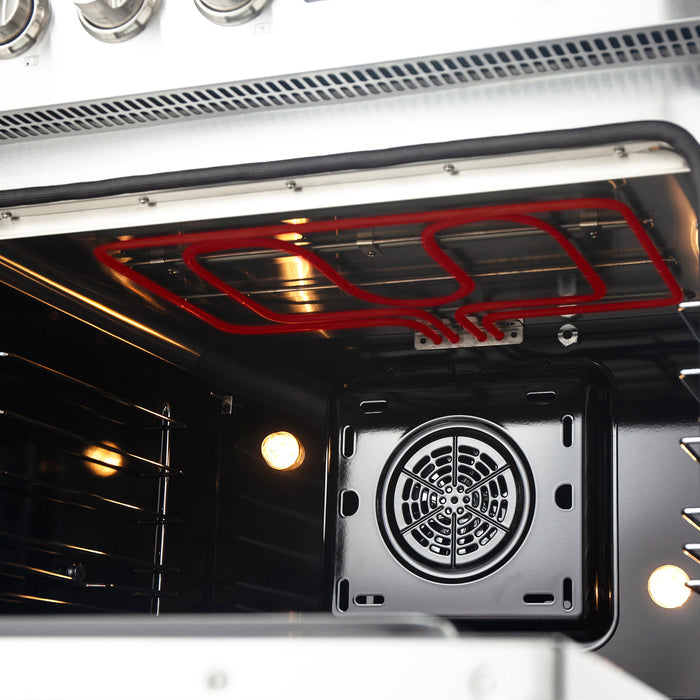 Forno Torino 30" 4.32 cu. ft. Induction Range with True Convection, Air Fry and Sous Vide in Stainless Steel (FFSIN0936-30)