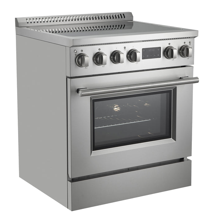 Forno Torino 30" 4.32 cu. ft. Induction Range with True Convection, Air Fry and Sous Vide in Stainless Steel (FFSIN0936-30)
