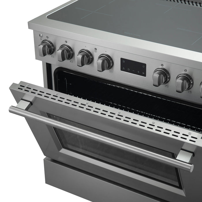 Forno Torino 36" 5.36 cu. ft. Induction Range with True Convection, Air Fry and Sous Vide in Stainless Steel (FFSIN0936-36)