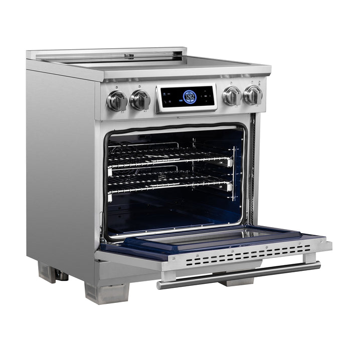 Forno Maximus 30" 4.32 cu.ft. Induction Range with Air Fryer, Air Sous Vide, True Convection, and Digital Display (FFSIN0968-30)