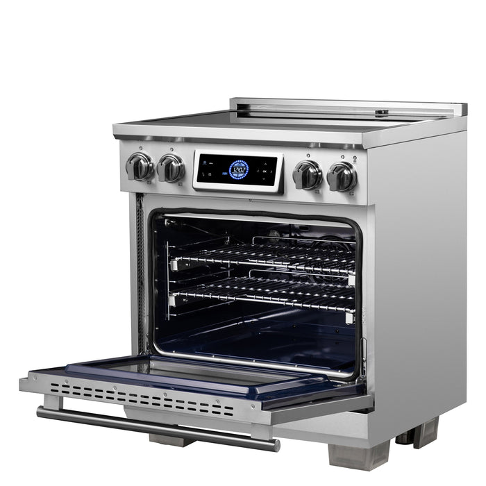 Forno Maximus 30" 4.32 cu.ft. Induction Range with Air Fryer, Air Sous Vide, True Convection, and Digital Display (FFSIN0968-30)