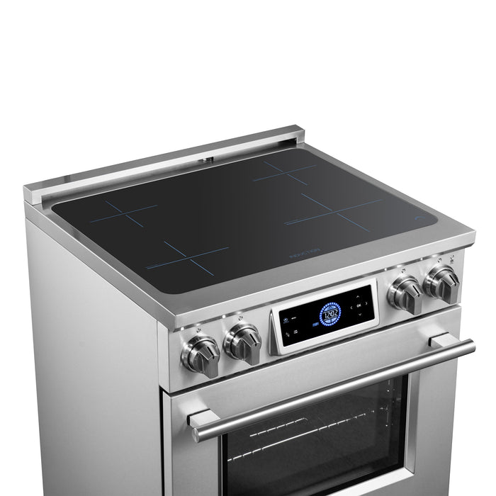 Forno Maximus 30" 4.32 cu.ft. Induction Range with Air Fryer, Air Sous Vide, True Convection, and Digital Display (FFSIN0968-30)