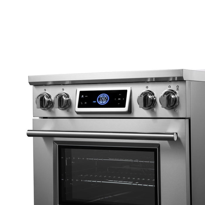 Forno Maximus 30" 4.32 cu.ft. Induction Range with Air Fryer, Air Sous Vide, True Convection, and Digital Display (FFSIN0968-30)