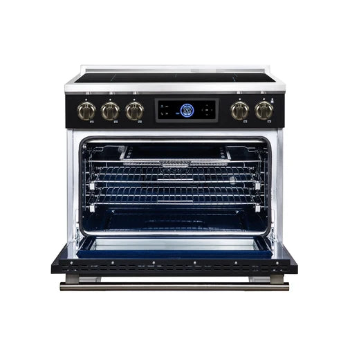 Forno Maximus 36" 5.36 cu.ft Induction Range with Air Fryer, Air Sous Vide, True Convection, and Digital Display (FFSIN0968-36)
