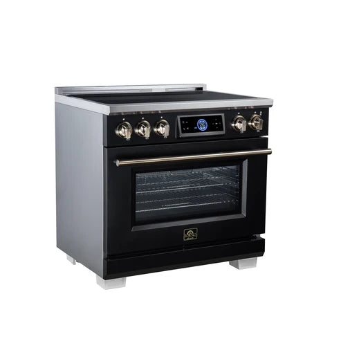 Forno Maximus 36" 5.36 cu.ft Induction Range with Air Fryer, Air Sous Vide, True Convection, and Digital Display (FFSIN0968-36)