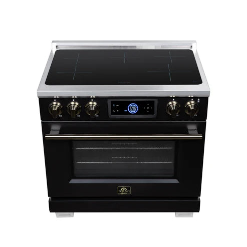 Forno Maximus 36" 5.36 cu.ft Induction Range with Air Fryer, Air Sous Vide, True Convection, and Digital Display (FFSIN0968-36)