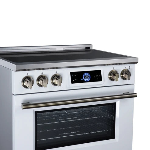 Forno Maximus 36" 5.36 cu.ft Induction Range with Air Fryer, Air Sous Vide, True Convection, and Digital Display (FFSIN0968-36)